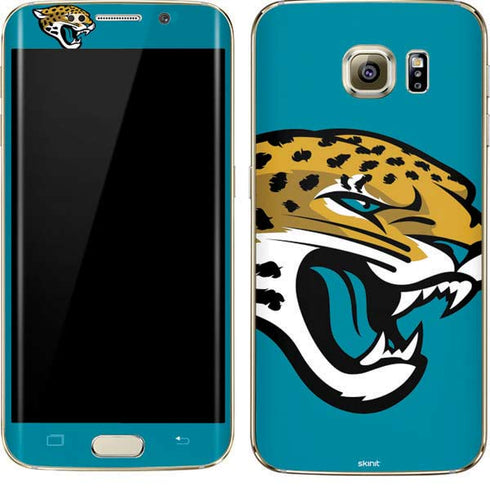 NFL Jacksonville Jaguars Large Logo Galaxy S7 Edge Skin